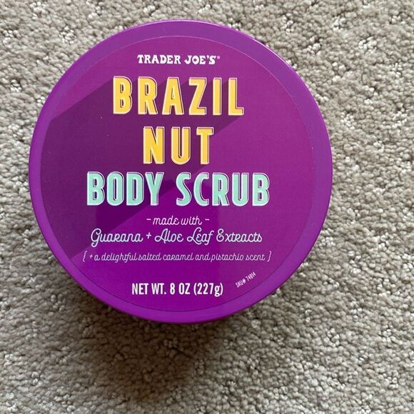 Trader Joe’s Brazil Nut Body Scrub. New. - Picture 1 of 3